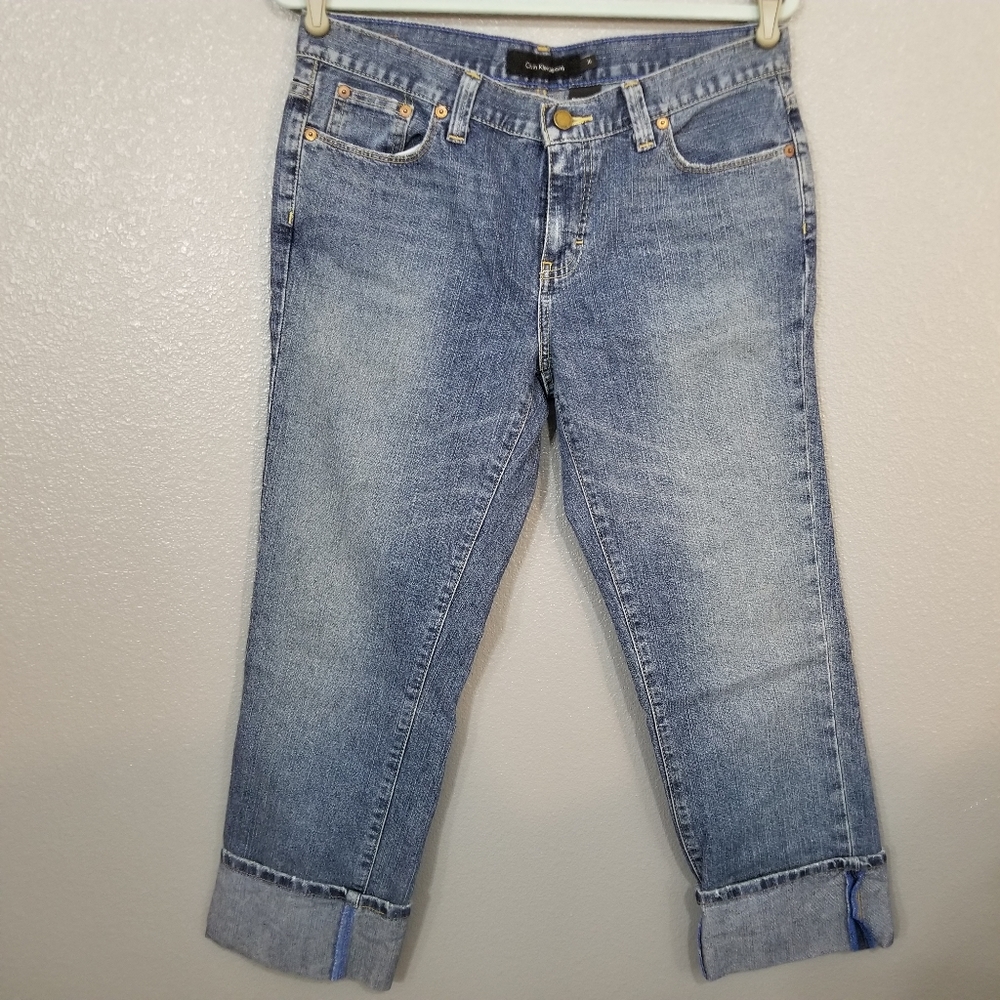 Calvin Klein Women's Cropped Jeans sz 10